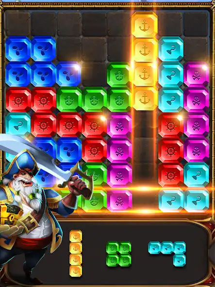 Play Block Puzzle Pirate Jewels  and enjoy Block Puzzle Pirate Jewels with UptoPlay