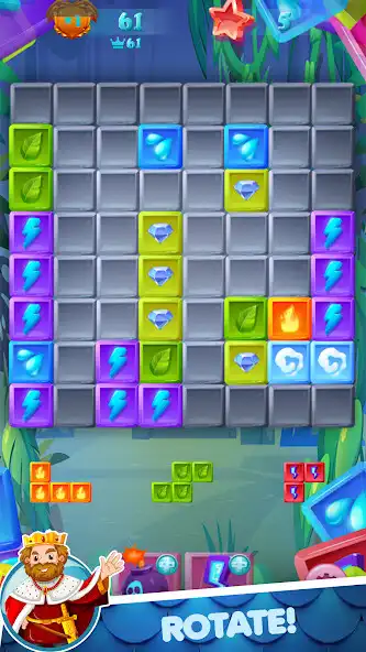 Play Block Puzzle - Royal Puzzle as an online game Block Puzzle - Royal Puzzle with UptoPlay