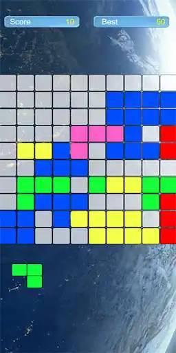 Play Block Puzzle Space as an online game Block Puzzle Space with UptoPlay
