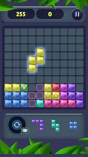 Play Block Puzzle Star 2021 as an online game Block Puzzle Star 2021 with UptoPlay