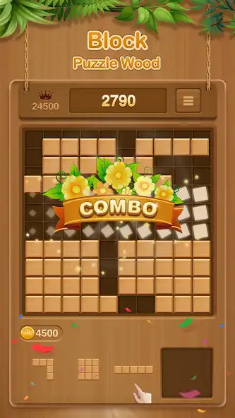 Play Block Puzzle Wood – Easymood as an online game Block Puzzle Wood – Easymood with UptoPlay