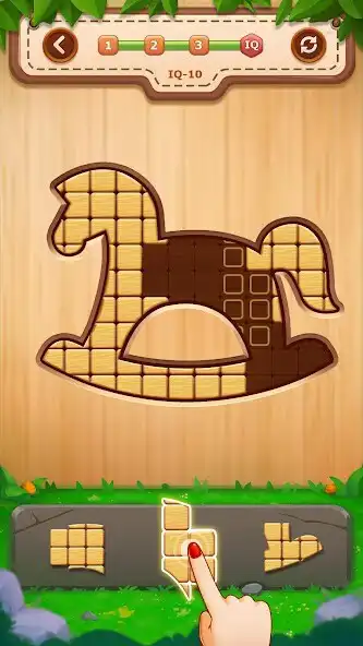 Play Block Puzzle - Wood Jigsaw  and enjoy Block Puzzle - Wood Jigsaw with UptoPlay