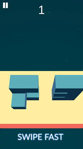 Play Block Reset - Swipe Reaction Game as an online game Block Reset - Swipe Reaction Game with UptoPlay