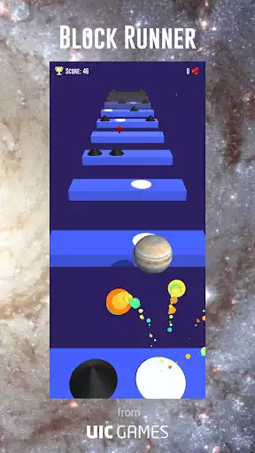 Play Block Runner as an online game Block Runner with UptoPlay