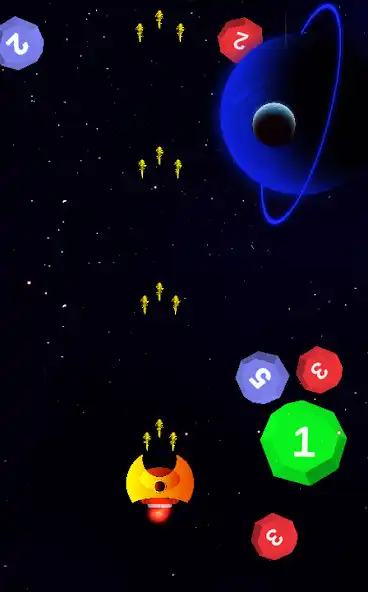 Play Blocks Attack : Space Shooter as an online game Blocks Attack : Space Shooter with UptoPlay