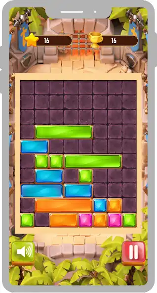 Play Block slider - block puzzle as an online game Block slider - block puzzle with UptoPlay