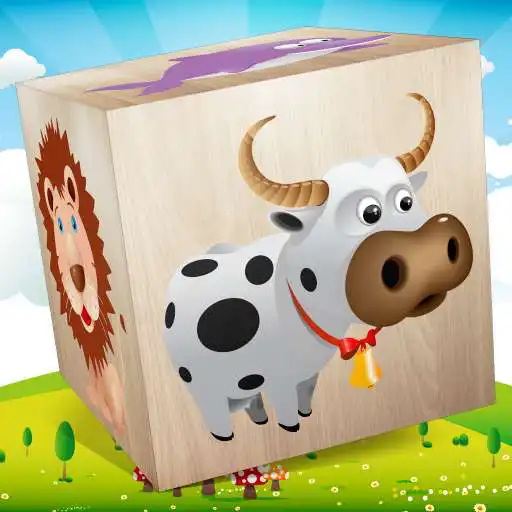 Run free android online Blocks Puzzle for baby kids - Animals APK