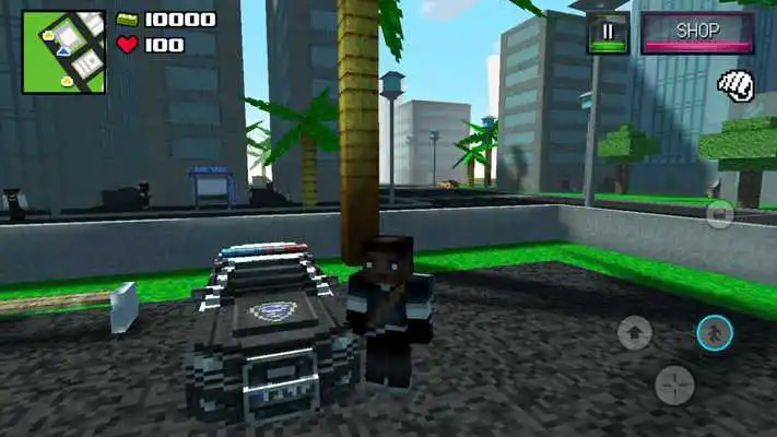 Play Block Survival Jungle Bomb