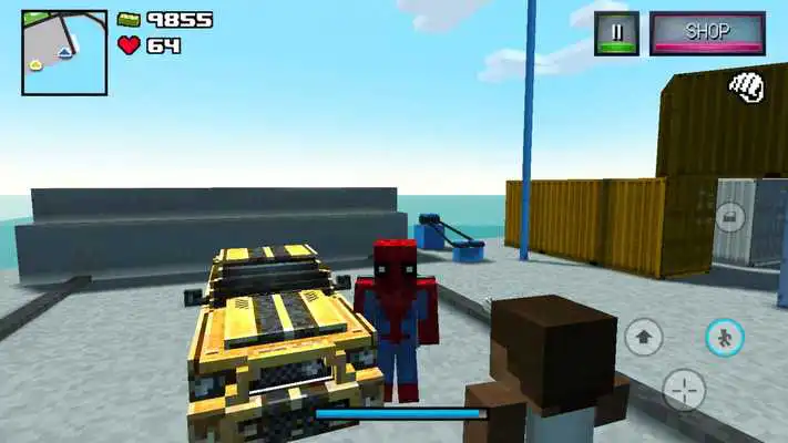 Play Block Survival Jungle Bomb