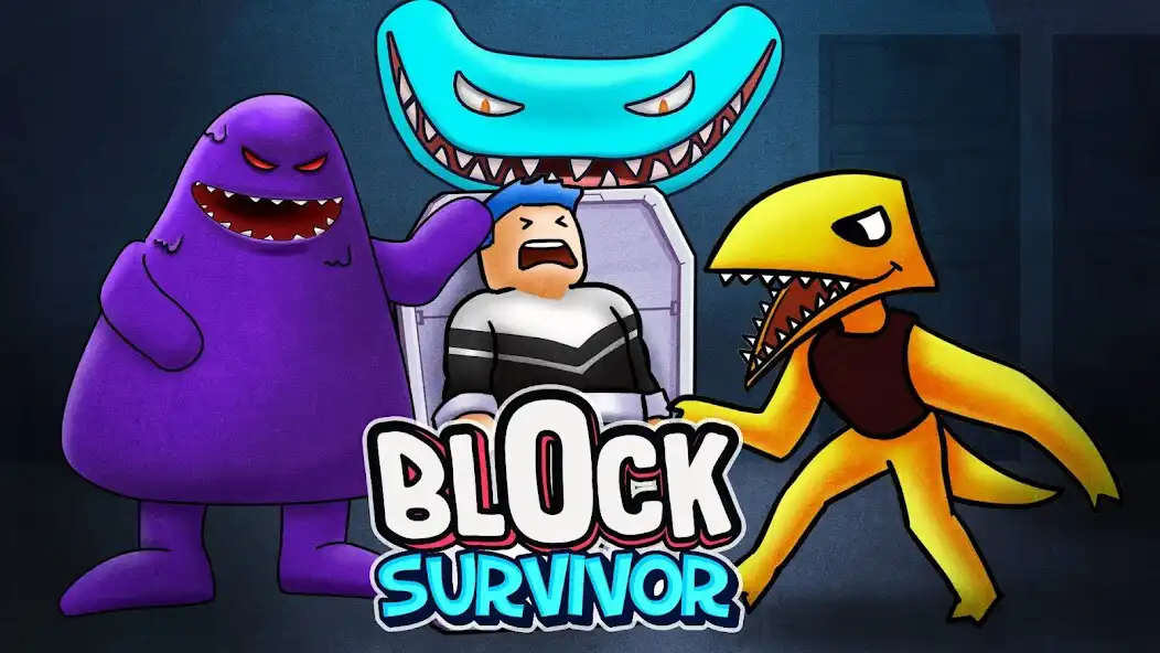 Play Block Survivor: Seek Monster as an online game Block Survivor: Seek Monster with UptoPlay