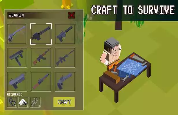 Play Block War Z - Pixel Survival