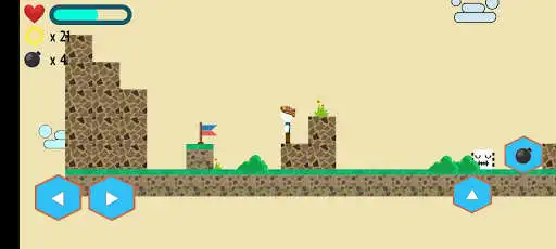 Play Blocky Adventure as an online game Blocky Adventure with UptoPlay