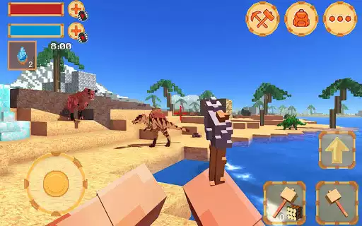 Play Blocky Ark Survival 3D  and enjoy Blocky Ark Survival 3D with UptoPlay