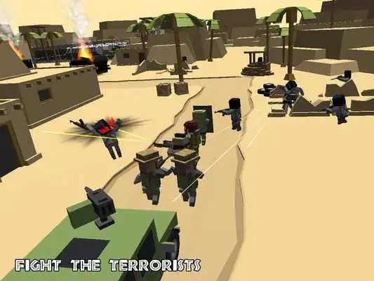 Play Blocky Army
