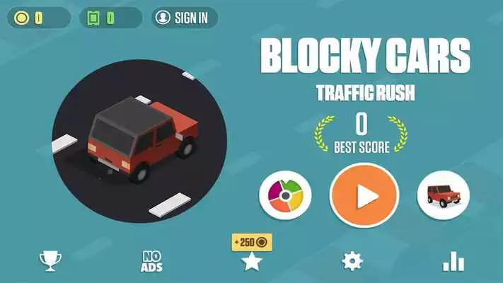 Play Blocky Cars: Traffic Rush Play Blocky Cars: Traffic Rush