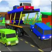 Free play online Blocky Car Transporter Truck APK Free play online Blocky Car Transporter Truck APK