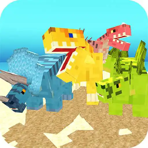 Play Blocky Dino Park: Dinosaur Arena APK Play Blocky Dino Park: Dinosaur Arena APK