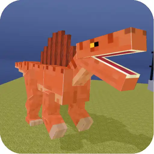 Play Blocky Dino Park: Spino Strike APK