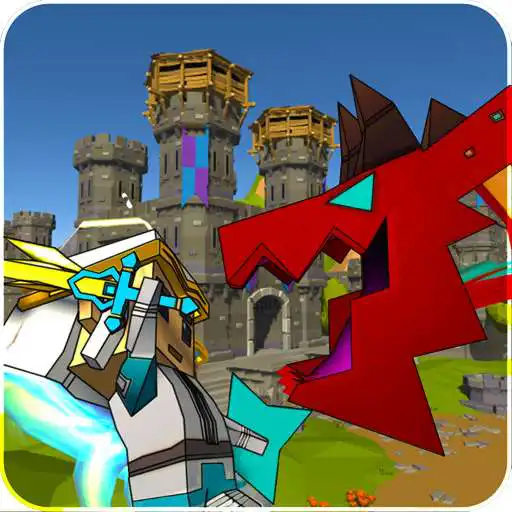 Run free android online Blocky Fantasy Battle Simulator APK