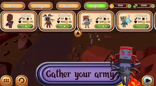 Play APK Blocky Fantasy Battle Simulator  and enjoy Blocky Fantasy Battle Simulator with UptoPlay com.CyberGoldfinch.BlockyFantasyBattleSimulator