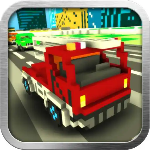 Free play online Blocky Highway Traffic Racer APK