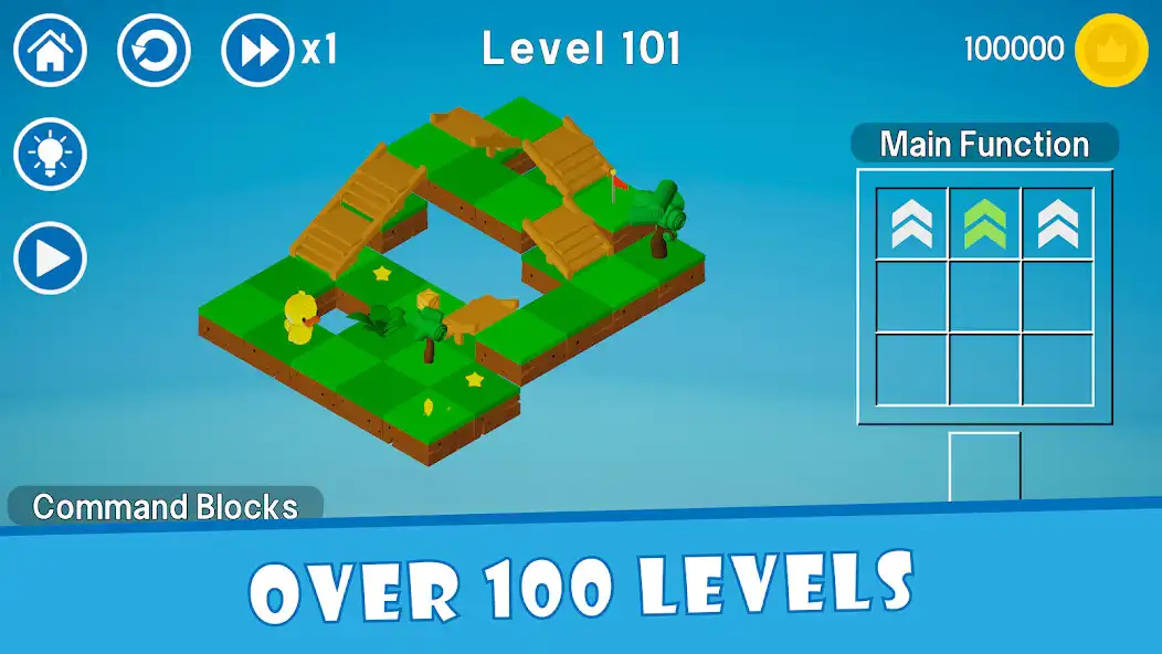 Play Blocky Island: Coding Master  and enjoy Blocky Island: Coding Master with UptoPlay