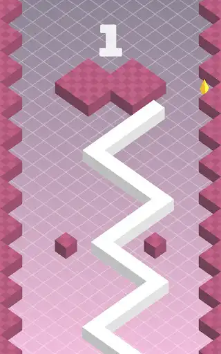 Play Blocky Line: 3D Snake as an online game Blocky Line: 3D Snake with UptoPlay