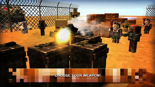 Play Blocky Mayhem: New Shooting Arcade Game  and enjoy Blocky Mayhem: New Shooting Arcade Game with UptoPlay
