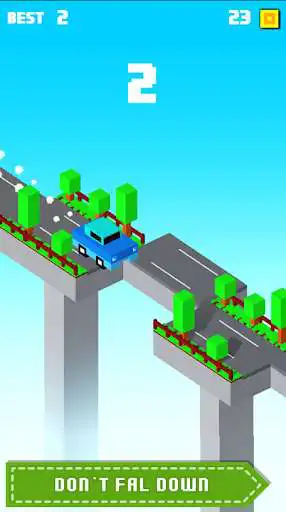 Play Blocky Mobile Bridge as an online game Blocky Mobile Bridge with UptoPlay