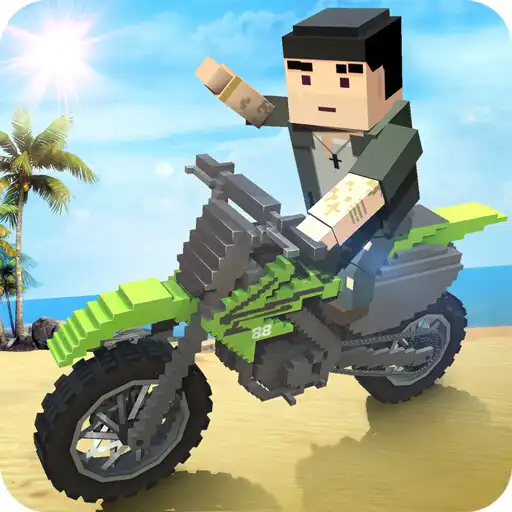 Play Blocky Moto Bike SIM: Summer Breeze APK