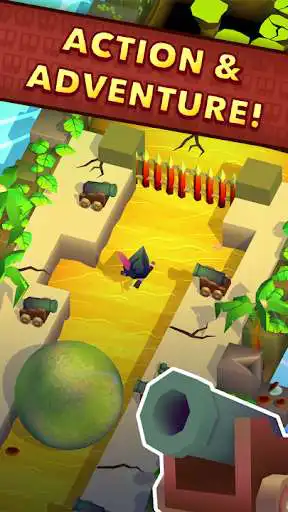 Play Blocky Pirates as an online game Blocky Pirates with UptoPlay