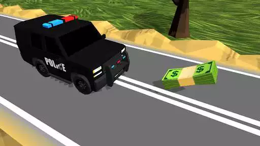 Play Blocky Police: Tap Chase 3D as an online game Blocky Police: Tap Chase 3D with UptoPlay