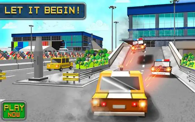 Play Blocky Police Wars: Crime Patrol Escape