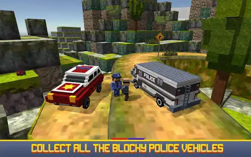 Play Blocky San Andreas Police 2017 as an online game Blocky San Andreas Police 2017 with UptoPlay