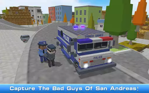Play Blocky San Andreas Police 2018