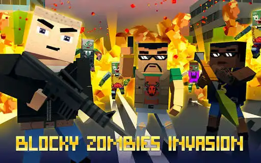Play Blocky Shooter: Zombie Survival  and enjoy Blocky Shooter: Zombie Survival with UptoPlay