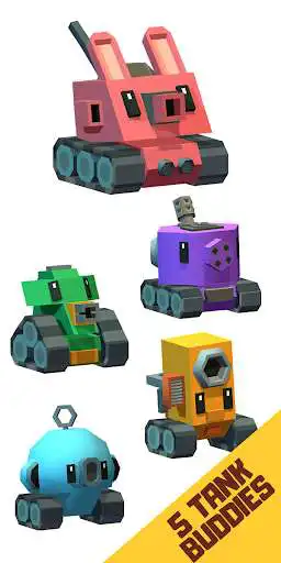 Play Blocky Tank Buddies as an online game Blocky Tank Buddies with UptoPlay