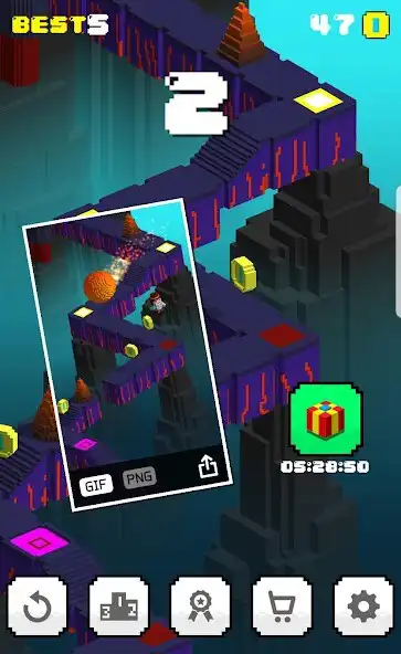 Play Blocky Temple Run as an online game Blocky Temple Run with UptoPlay