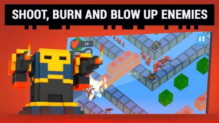 Play Blocky Tower Strike
