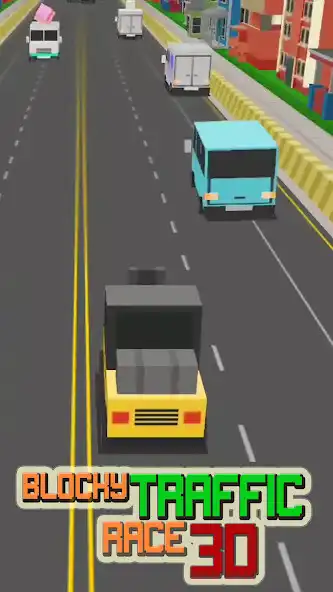 Play Blocky Traffic Racer Master 3D  and enjoy Blocky Traffic Racer Master 3D with UptoPlay