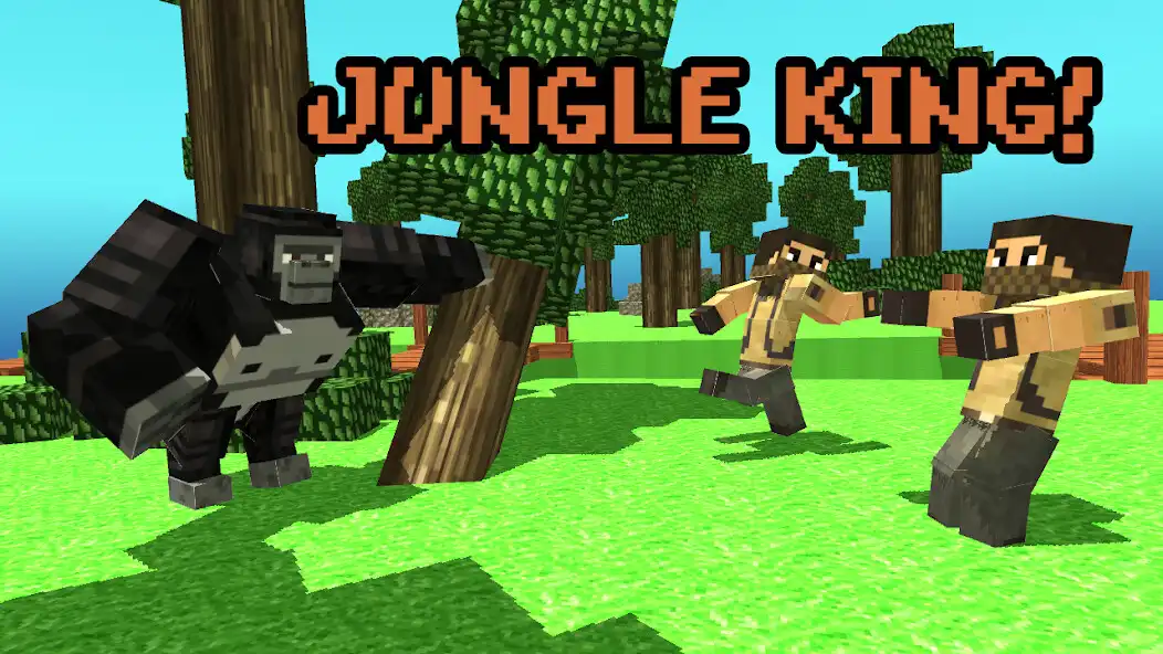 Play Blocky Wild Park: Gorilla Bash  and enjoy Blocky Wild Park: Gorilla Bash with UptoPlay