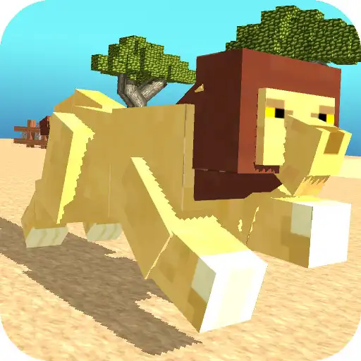 Play Blocky Wild Park: Lions Raid APK Play Blocky Wild Park: Lions Raid APK