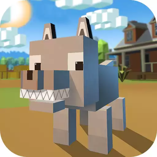 Play Blocky Wolf Simulator APK