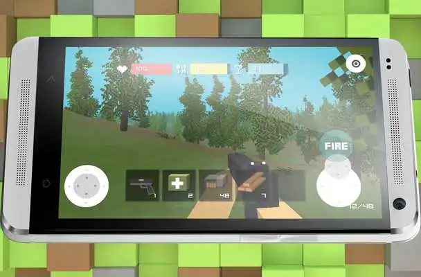 Play Block Zombie Town