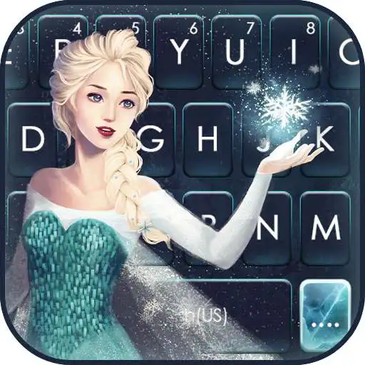Play Blonde Fairy Girl Keyboard Background APK