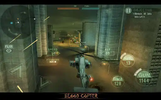 Play BLOOD COPTER as an online game BLOOD COPTER with UptoPlay