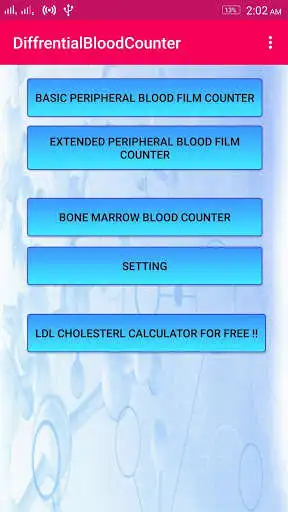 Play APK Blood Counter  and enjoy Blood Counter with UptoPlay com.ksoftapps.ta.diffrentialbloodcounter