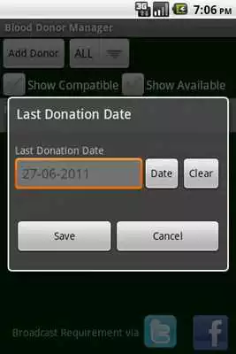 Play Blood Donor Contact Manager Play Blood Donor Contact Manager