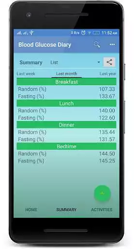 Play Blood Glucose Diary