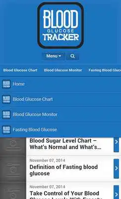 Play Blood Glucose Tracker Diary